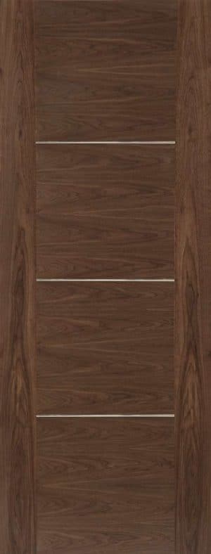 WALNUT NOVA FD30 PREFINISHED INTERNAL DOOR - Mendes Doors