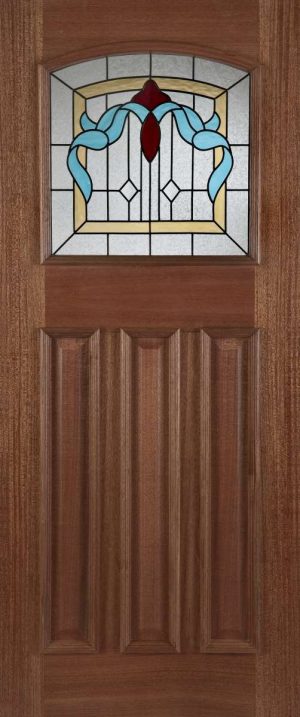 Hardwood Edinburgh RM1S Glazed External Door - Mendes Doors