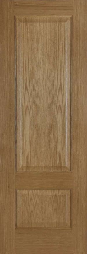 OAK HEATH 2 PANEL FD30 PREFINISHED INTERNAL DOOR - Mendes Doors