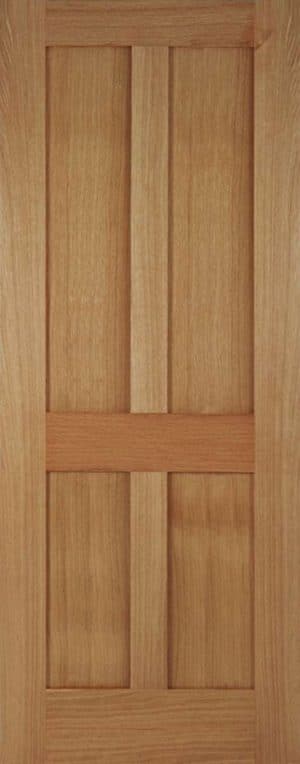 OAK BRISTOL 4 PANEL UNFINISHED INTERNAL DOOR - Mendes Doors