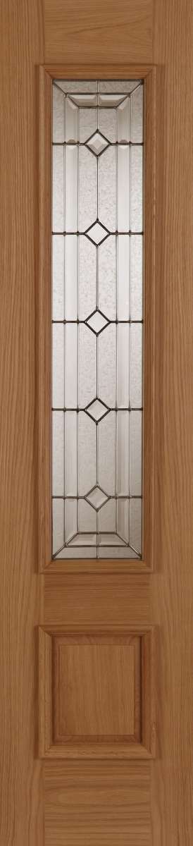 OAK EXTERNAL DOOR EMPRESS / SOVEREIGN RM1S SIDELIGHT - Mendes Doors