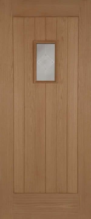 OAK HILLINGDON THERMAL RATED EXTERNAL DOOR - Mendes Doors