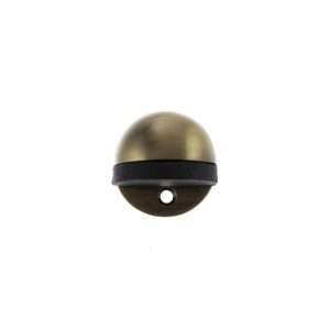 Atlantic Half-Moon Premium Floor Mounted Door Stop - Antique Brass