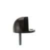 Atlantic Half-Moon Premium Floor Mounted Door Stop - Black Nickel