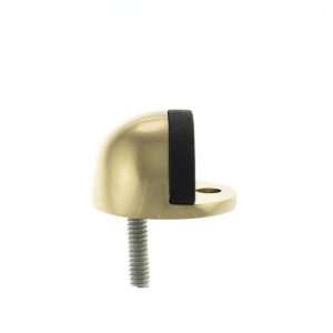 Atlantic Half-Moon Premium Floor Mounted Door Stop - Polished Brass