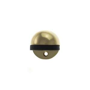 Atlantic Half-Moon Premium Floor Mounted Door Stop - Polished Brass