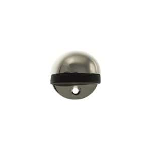 Atlantic Half-Moon Premium Floor Mounted Door Stop - Polished Nickel