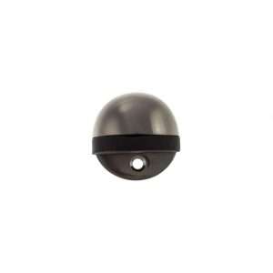 Atlantic Half-Moon Premium Floor Mounted Door Stop - Satin Nickel