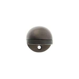 Atlantic Half-Moon Premium Floor Mounted Door Stop - Urban Bronze