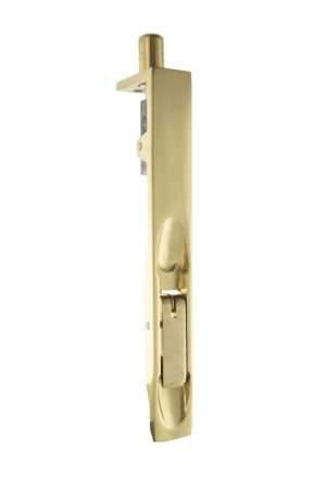 Atlantic Lever Action Flush Bolt 150mm - Polished Brass