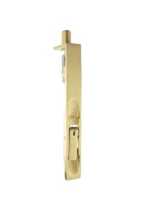 Atlantic Lever Action Flush Bolt 150mm - Satin Brass