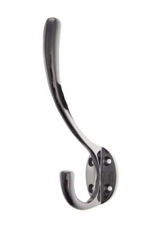 Atlantic Traditional Hat & Coat Hook - Black Nickel