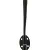 Atlantic Traditional Hat & Coat Hook - Matt Black - Image 3