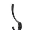 Atlantic Traditional Hat & Coat Hook - Matt Black