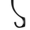 Atlantic Traditional Hat & Coat Hook - Matt Black - Image 2