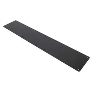 Atlantic Kick Plate Pre drilled with screws 780mm x 150mm - Matt Black