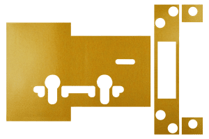 Atlantic Deadlock - Euro & 5LK Intumescent Lock Kit FD30 0.8mm