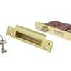 Atlantic 5 Lever Key Sashlock [BS] 2.5" - Polished Brass - Image 3