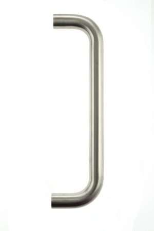 Atlantic D Pull Handle [Bolt Through] 150mm x 19mm - Satin Stainless Steel