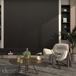 Immerse Acoustic Panelling Black - Deanta Doors