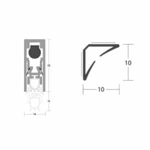 Acoustic Single Door Set - Deanta Doors