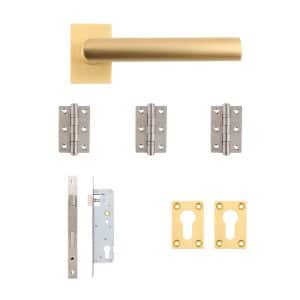 Ares Urban Sashlock Kit | 76x50x2mm Hinges - Deanta Doors