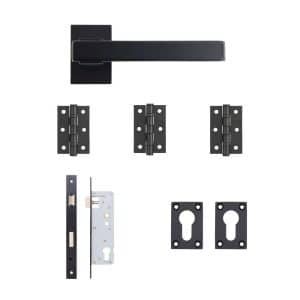 Argo Urban Sashlock Kit | 76x50x2mm Hinges - Deanta Doors