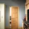 Internal Oak Pre-Finished Shaker 4 Panel Door - XL Joinery Doors - Image 4
