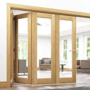 Bifold Frame Kit Unfinished Oak - Deanta Doors