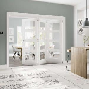 Bifold Frame Kit White Primed - Deanta Doors