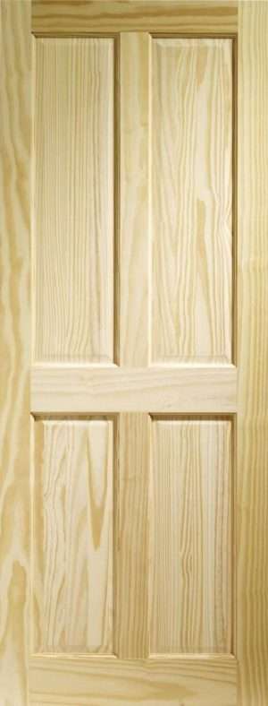 Internal Clear Pine Victorian 2 Panel Door - XL Joinery Doors