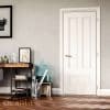 Canterbury White Primed Internal Door - Deanta Doors - Image 2
