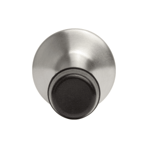 Cylinder Door Stop Satin Stainless Steel - Deanta Doors