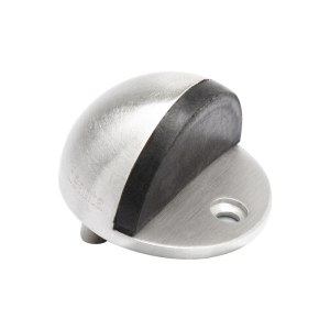 Oval Door Stop Satin Stainless Steel - Deanta Doors