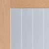 Suffolk Essential 2XG Internal Oak Door with Clear Etched Glass - XL Joinery Doors - Image 5