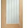 Suffolk Essential 2XG Internal Oak Door with Clear Etched Glass - XL Joinery Doors - Image 7