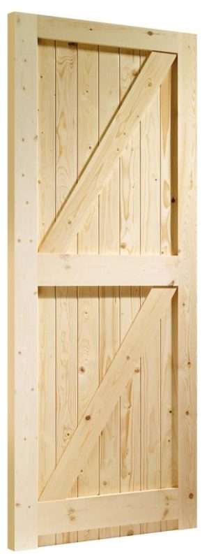 External Pine Framed Ledged & Braced Gate