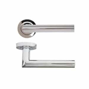 Ares Polished Chrome Handle - Deanta Doors