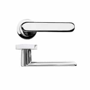 Parga Polished Chrome Handle - Deanta Doors