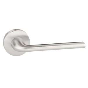 Forme Milly Designer Lever on Minimal Round Rose - Satin Chrome