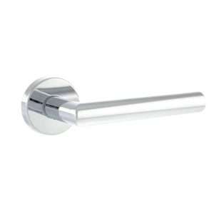 Forme Elle Designer Lever on Minimal Round Rose - Polished Chrome