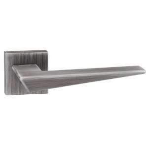 Forme Naxos Designer Lever on Minimal Square Rose - Urban Graphite