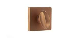 Forme WC Turn and Release on Minimal Square Rose - Urban Satin Copper