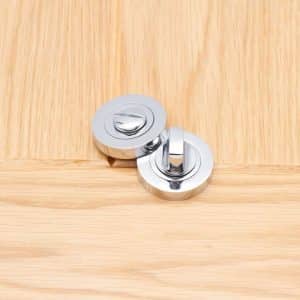 Thumbturn Set Polished Chrome - Deanta Doors