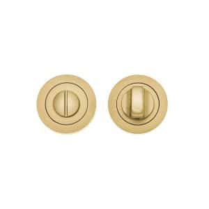 Thumbturn Set Satin Brass - Deanta Doors