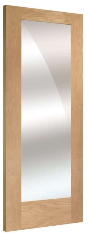 Internal Oak Pattern 10 with Mirror Door - XL Joinery Doors