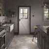 Internal White Primed Cottage Door with Clear Glass - XL Joinery Doors - Image 3