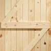 External Pine Ledged & Braced Gate - XL Joinery Doors