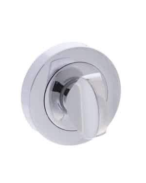 Senza Pari WC Turn and Release on Round Rose - Polished Chrome