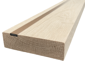 Internal Oak Fire Door Lining Set (108mm) with Intumescent Strip 6 pieces - XL Joinery Doors